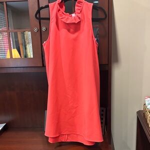 Mud Pie Coral Midi Dress